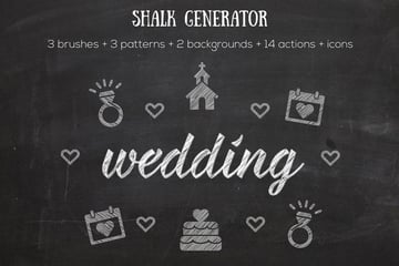 chalk photoshop actions