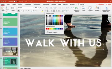 PowerPoint instructions