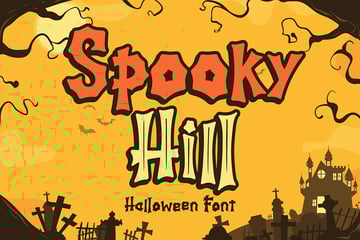 spooky font