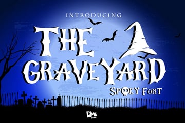 the graveyard font