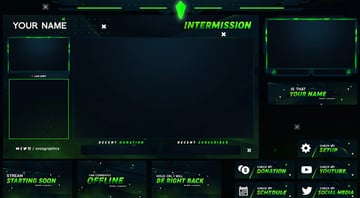 neon free twitch overlay