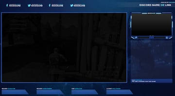 dark twitch overlay