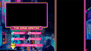 anime twitch overlay