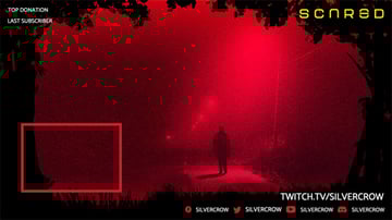 spooky twitch overlay