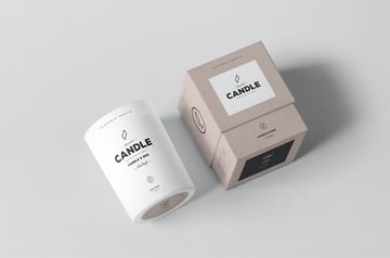 candle mockup