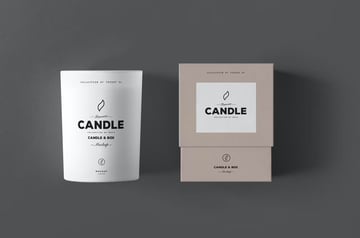 candle mockup