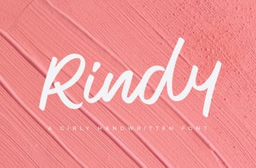 rindy font