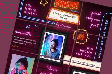 bright instagram puzzle feed