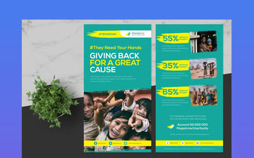 Pro Charity Donation Flyer