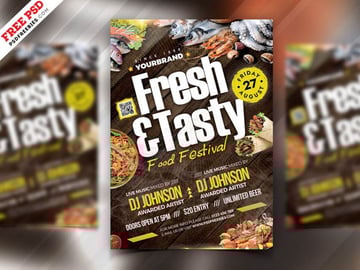 Food Themed Event Flyer