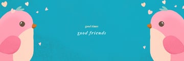 Lovely Cute Twitter Header Template