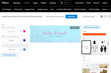 Custom Image PlaceIt