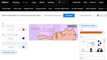 Cute Cat Twitter Header