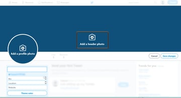 Customize Twitter Profile