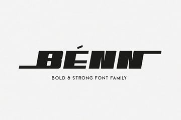 Benn - Bold and Strong Font Family