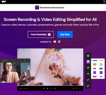 Wondershare DemoCreator Software