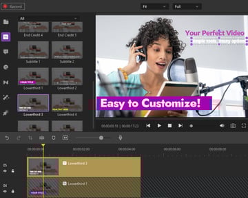 Captions Wondershare DemoCreator