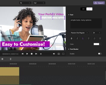 Customize Captions Wondershare DemoCreator