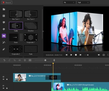 Custom Transitions Wondershare DemoCreator