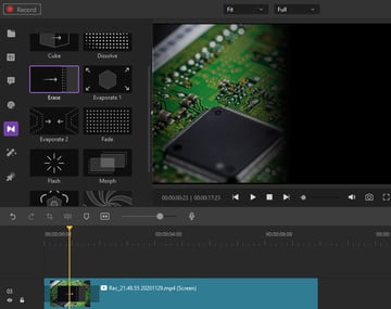 Transitions Wondershare DemoCreator
