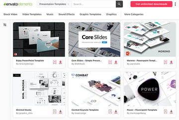 envato elements unlimited downloads