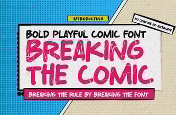 comic book lettering font
