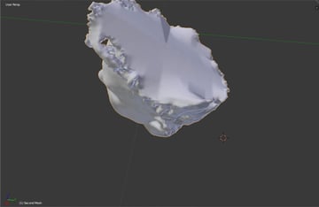 Smooth shading no material mapping in Blender