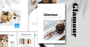 Glamour - A4 Google Slides