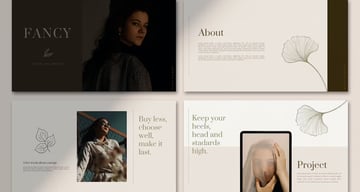 Fancy Minimalist - Pretty Slide Templates