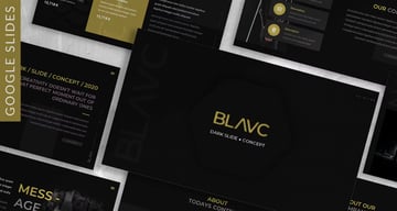 Blavc - Pretty Themes for Google Slides
