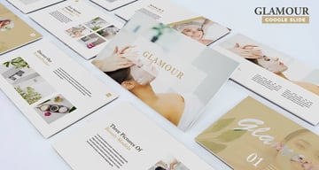 Glamour - Gilded Glamour Theme Slides