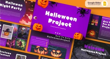 Halloween Project - Google Slides Theme