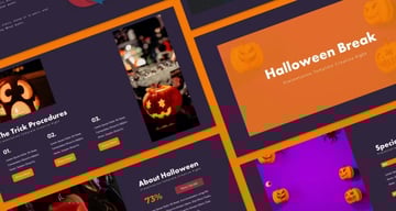 Creative Party - Google Slides Halloween Theme
