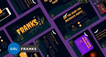 Franks - Halloween Themed Google Slides