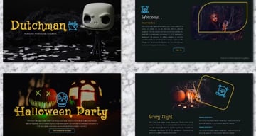 Dutchman - Halloween Theme Google Slides