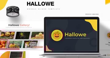Hallowe - Halloween Themed Google Slides