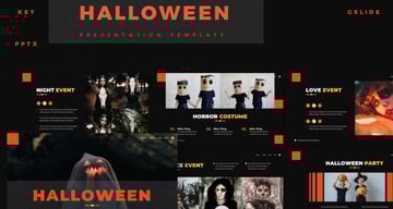 Halloween Google Slide Template Presentation