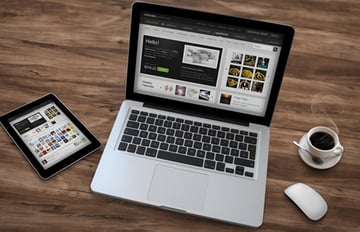 Apple MacBook Display Mock-up