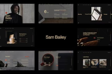 Sam Bailey - Personal CV Resume Template