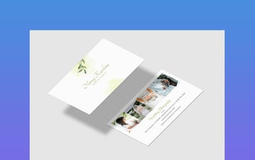 Wedding Photographer Business Card