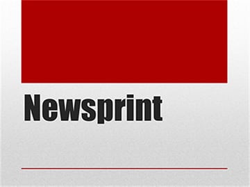 Newsprint - Plantillas periódico gratis