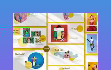 New Pastel Business - Pretty Google Slides Theme