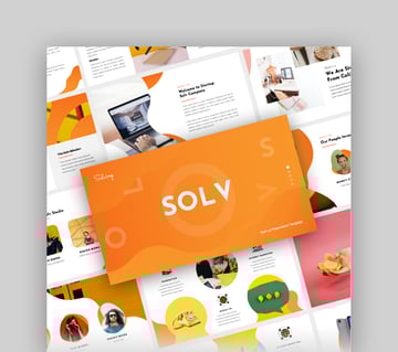 Solv - Startup Business Google Slide Presentation Template