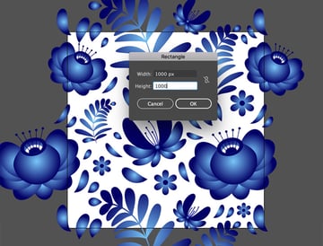 Create background square