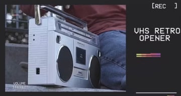VHS Retro Opener