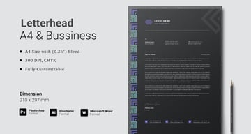 Letterhead Word Template