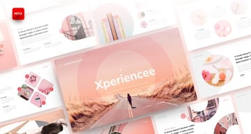 Xperiencee - Soft Pink Slides Template