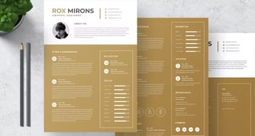 Straightforward Resume Template That's Modern 