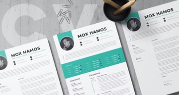 CV Resume Template That's Modern