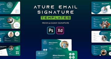 Ature - Cool Email Signature Template